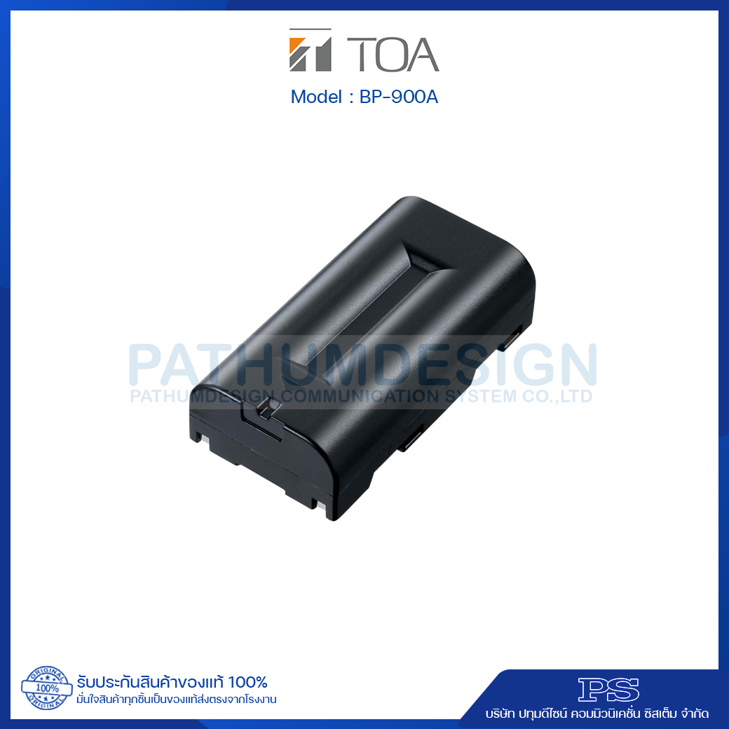 TOA BP-900A Rechargeable Lithium-Ion Battery