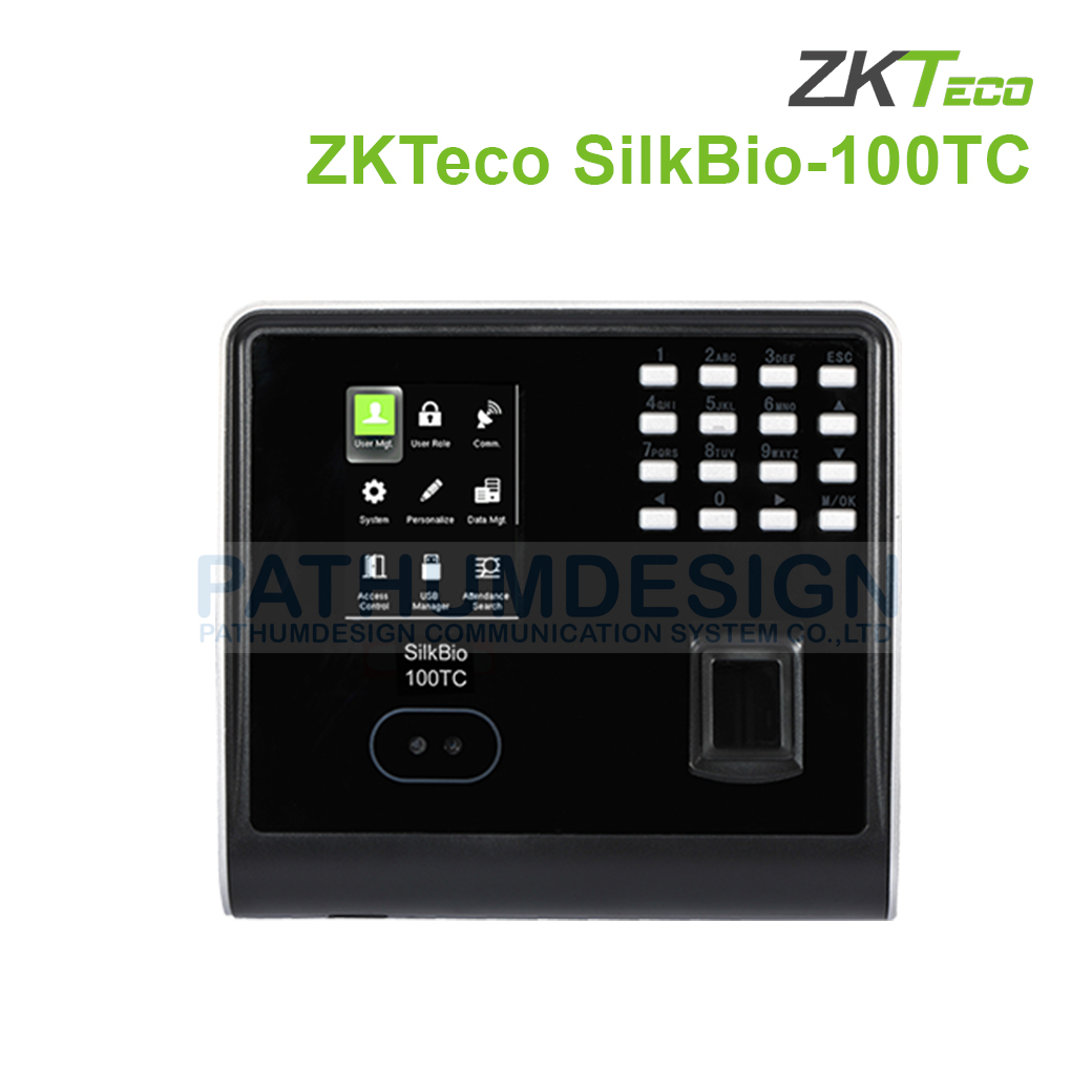 ZKTeco รุ่น SilkBio-100TC Face Scan เครื่องสแกนใบหน้า ZKTeco รุ่น SilkBio-100TC Face Scan เครื่องสแกนใบหน้า