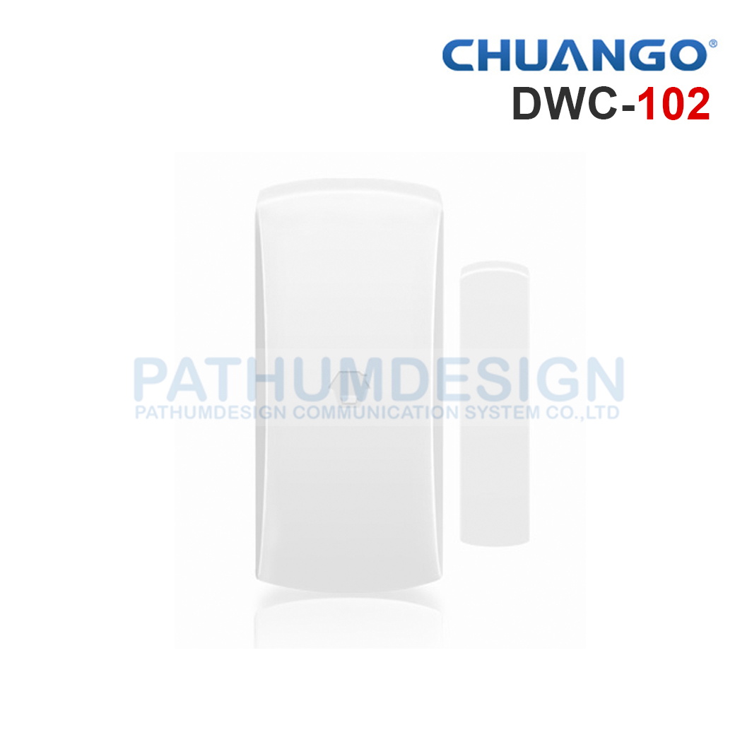 กันขโมยไร้สาย CHUANGO Normal รุ่น DWC-102 Door/Window Contact (Two-Way) กันขโมยไร้สาย CHUANGO Normal รุ่น DWC-102 Door/Window Contact (Two-Way)
