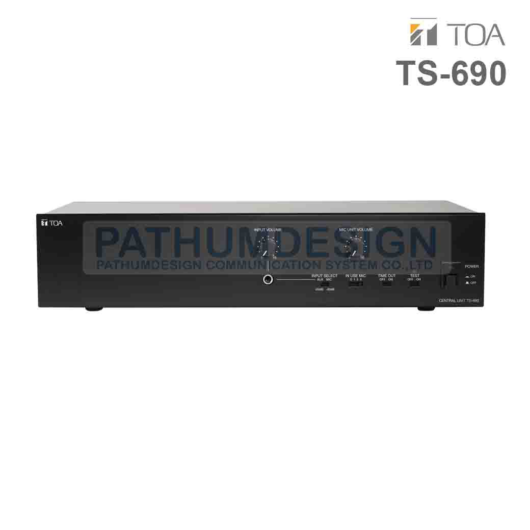 TOA TS-690 Central Unit TOA TS-690 Central Unit