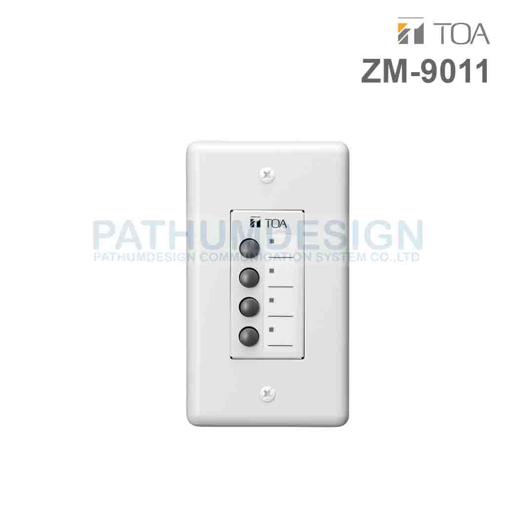 TOA ZM-9011 Remote Control Panel TOA ZM-9011 Remote Control Panel