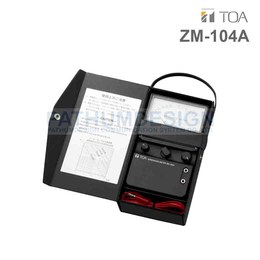 TOA ZM-104A Impedance Meter TOA ZM-104A Impedance Meter