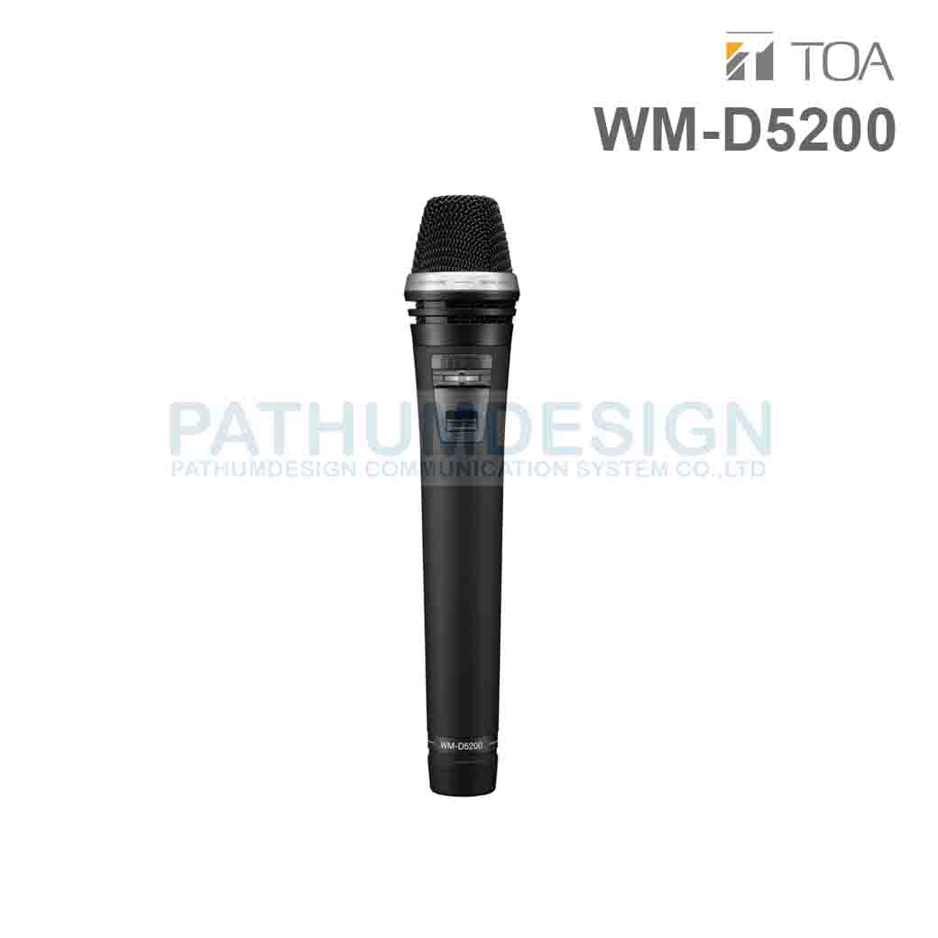 TOA WM-D5200 C4 / WM-D5200 A2 Digital Wireless Microphone TOA WM-D5200 C4 / WM-D5200 A2 Digital Wireless Microphone