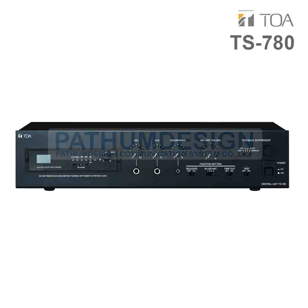 TOA TS-780 Central Unit TOA TS-780 Central Unit