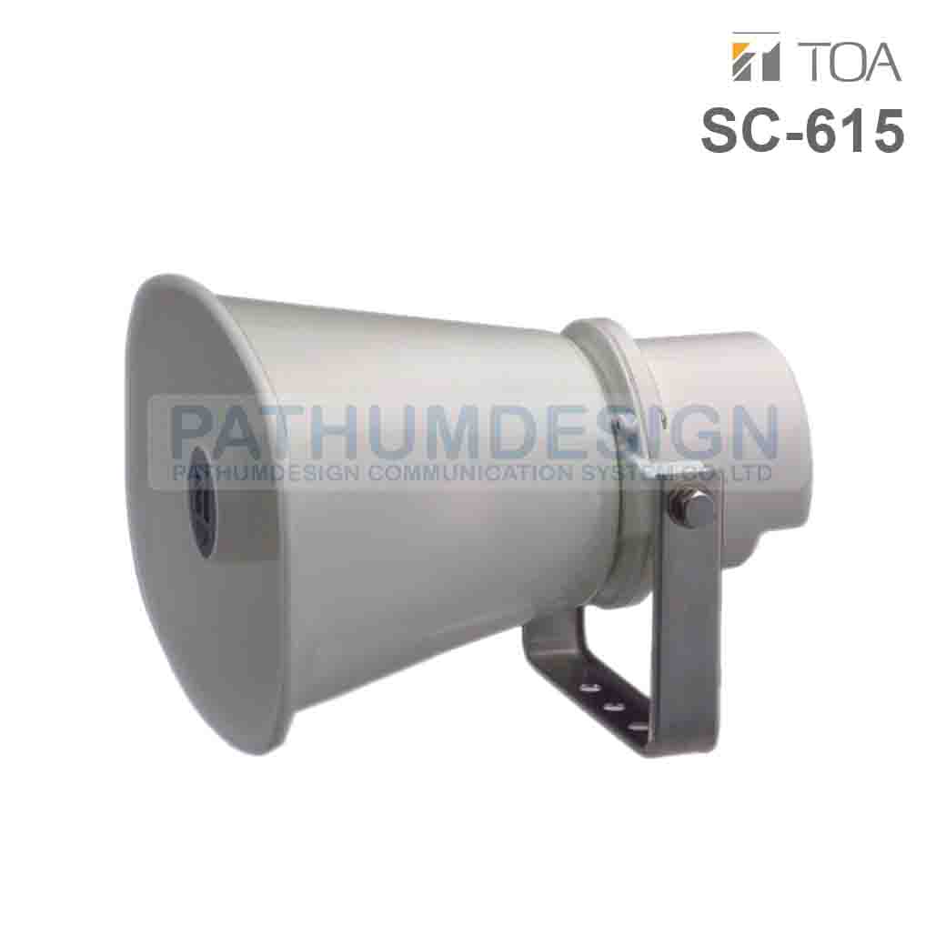 TOA SC-615 Paging Horn Speaker 15W TOA SC-615 Paging Horn Speaker 15W