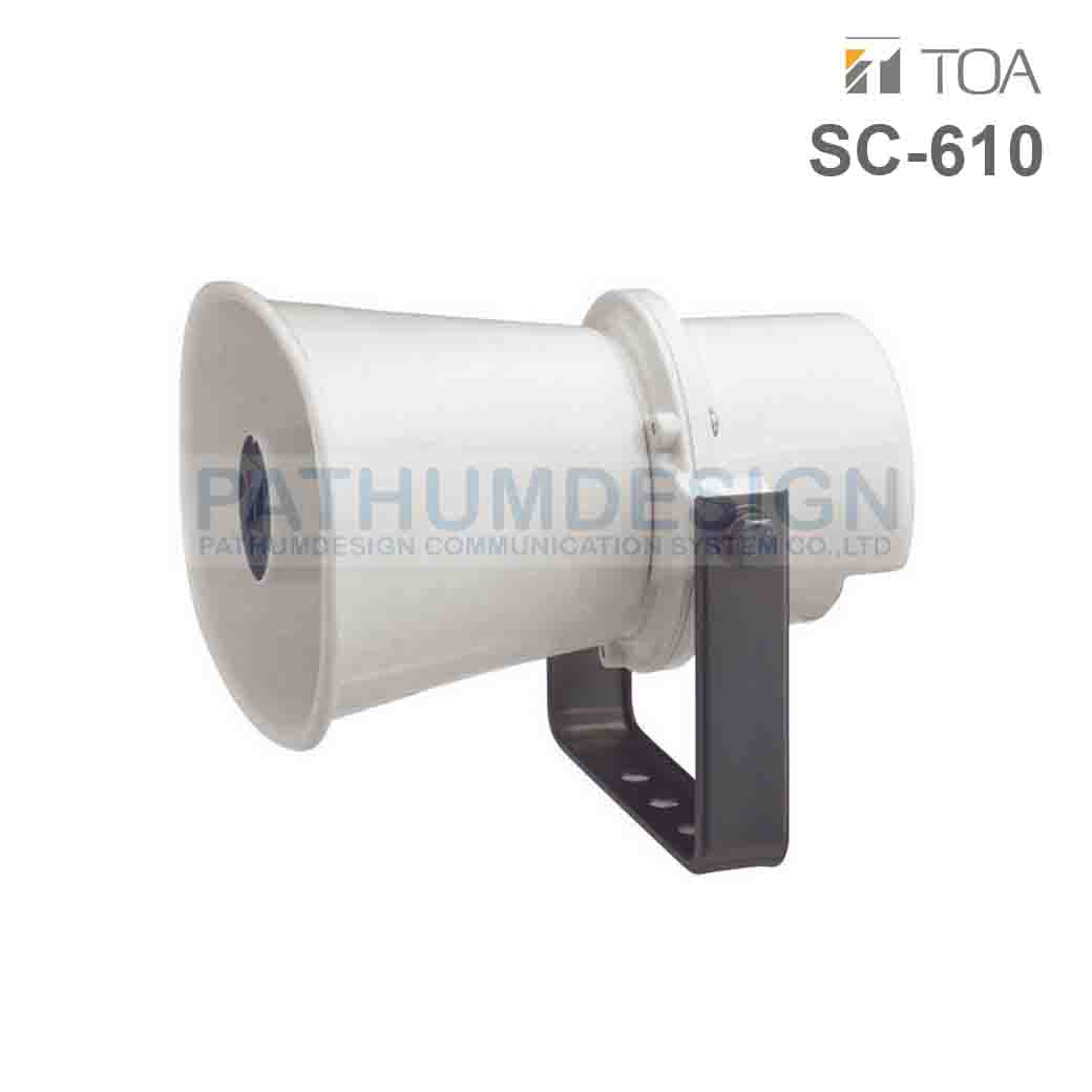 TOA SC-610 Paging Horn Speaker 10W TOA SC-610 Paging Horn Speaker 10W