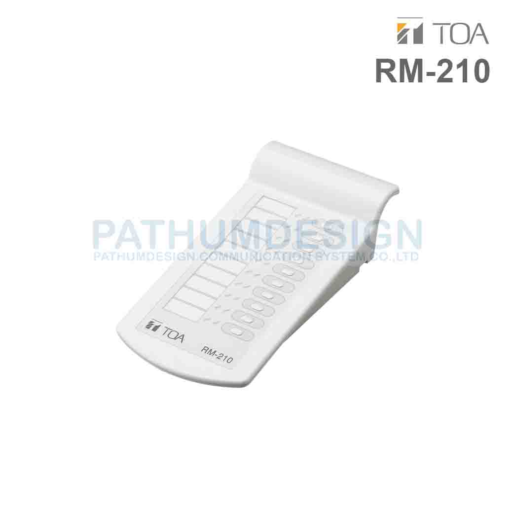 TOA RM-210 Remote Microphone Extension TOA RM-210 Remote Microphone Extension