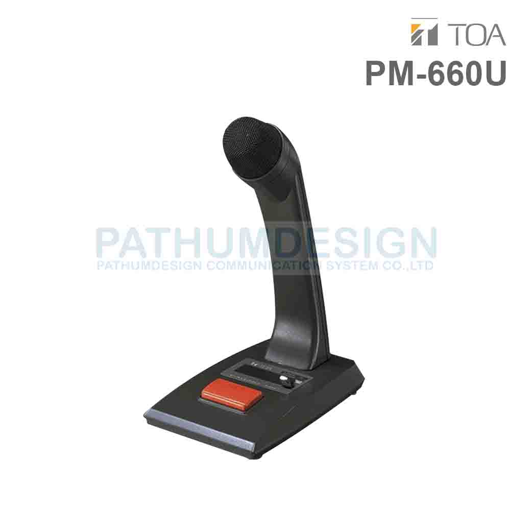 TOA PM-660U Paging Microphone TOA PM-660U Paging Microphone