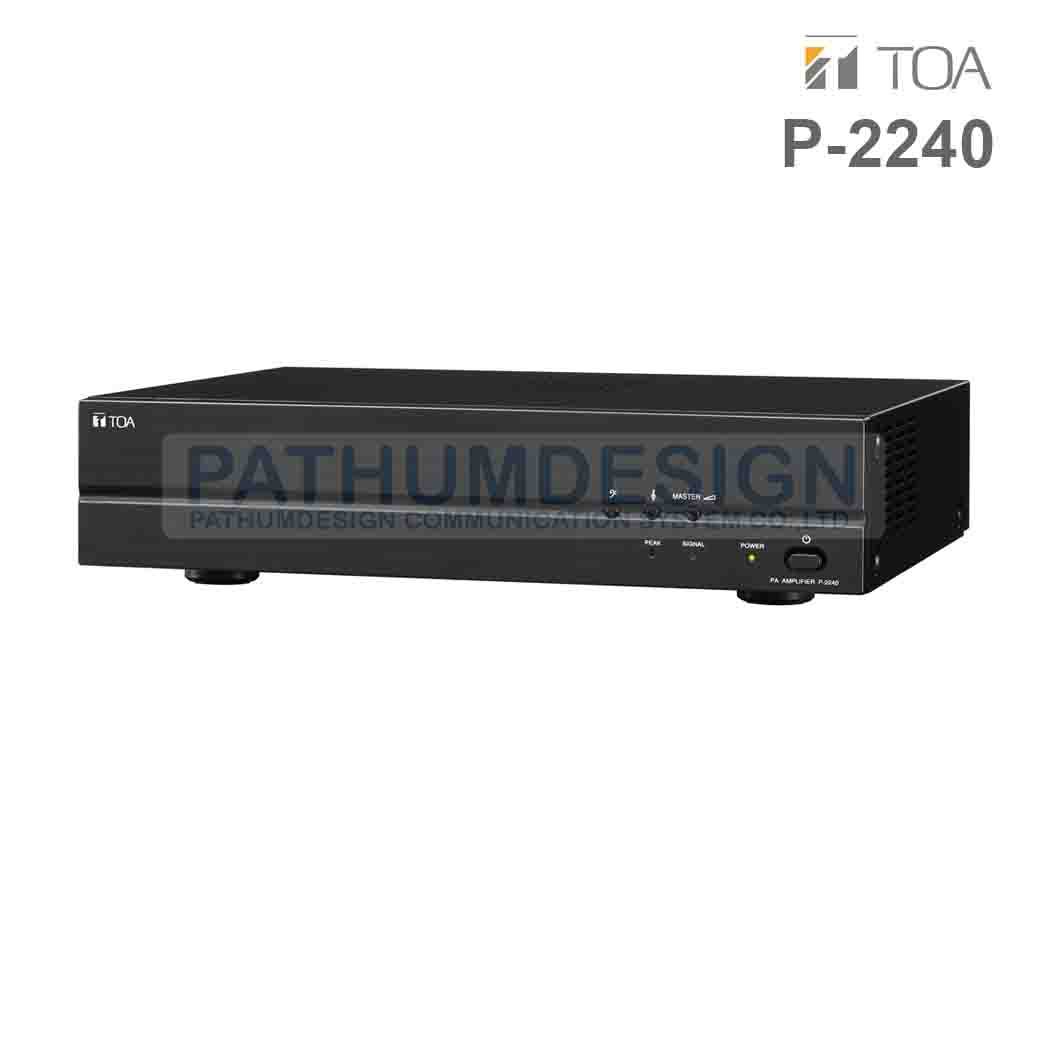 TOA P-2240 H Power Amplifier (H version) TOA P-2240 H Power Amplifier (H version)