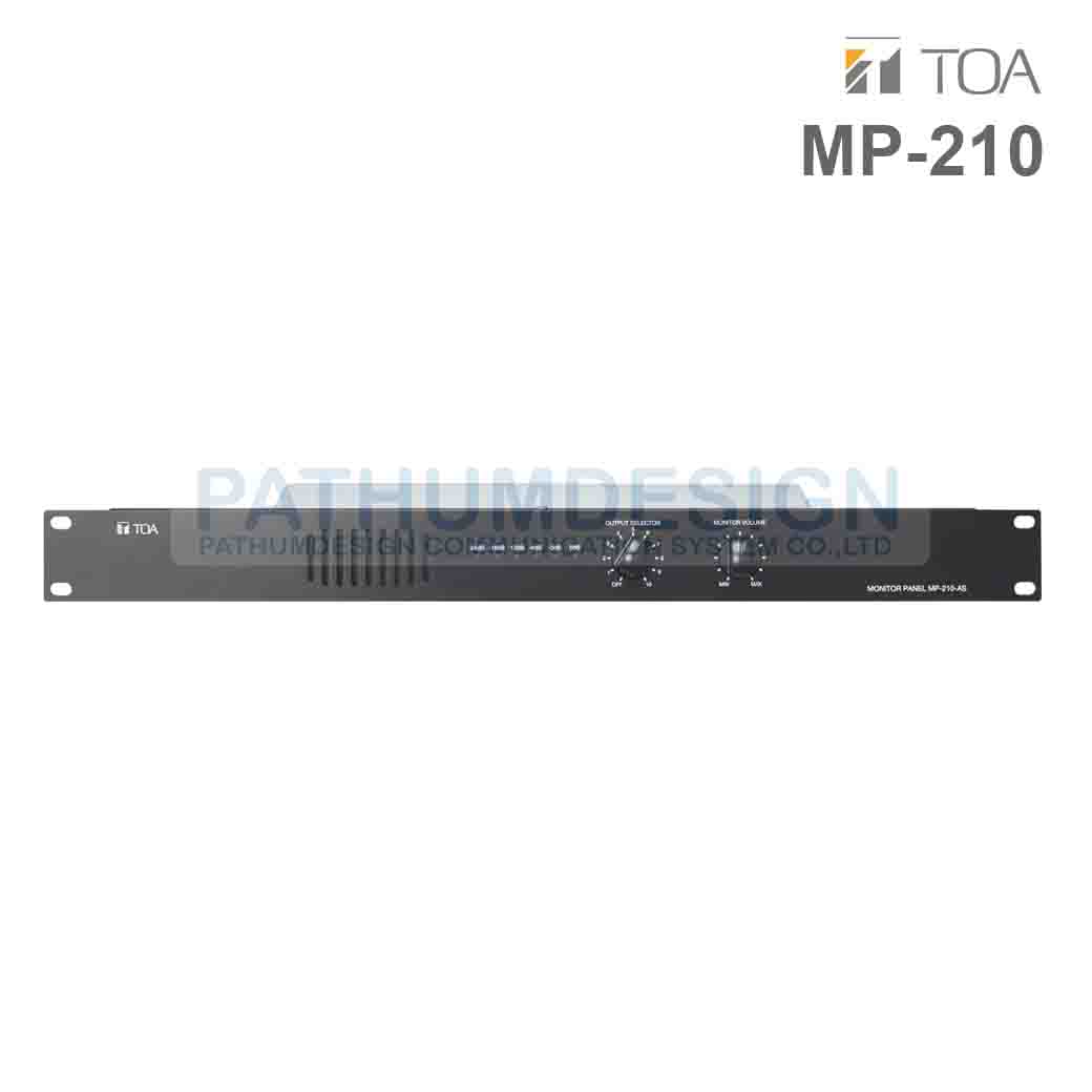TOA MP-210 AS Monitor Panel TOA MP-210 AS Monitor Panel