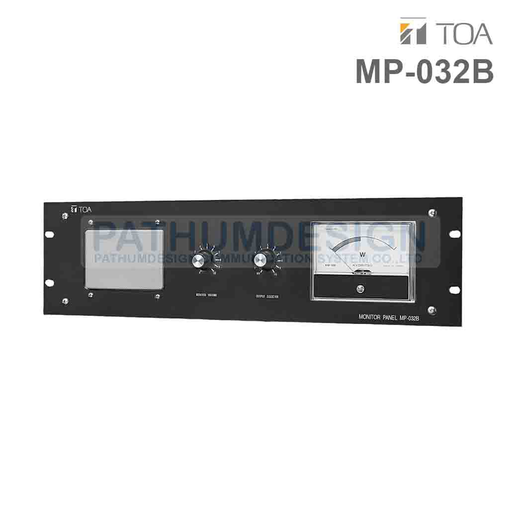 TOA MP-032B Monitor Panel TOA MP-032B Monitor Panel