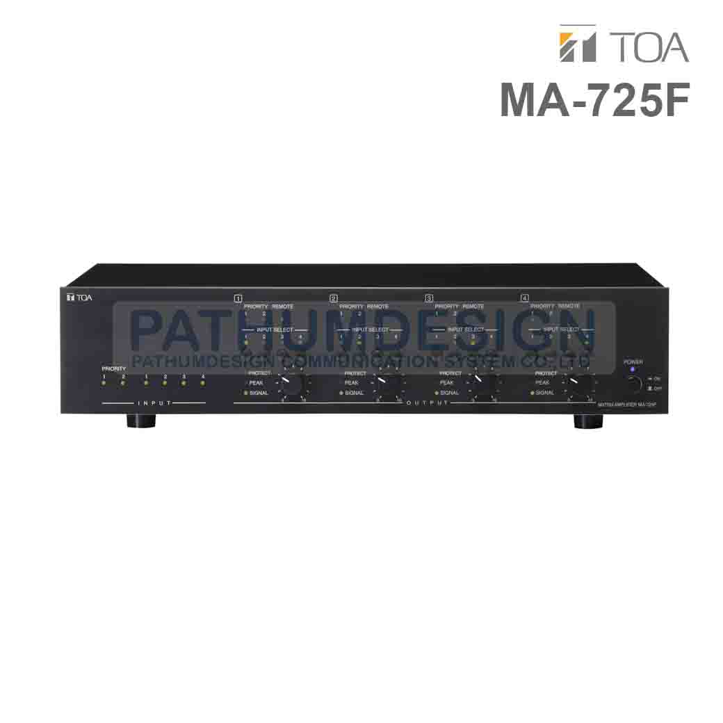 TOA MA-725F Matrix Amplifier TOA MA-725F Matrix Amplifier