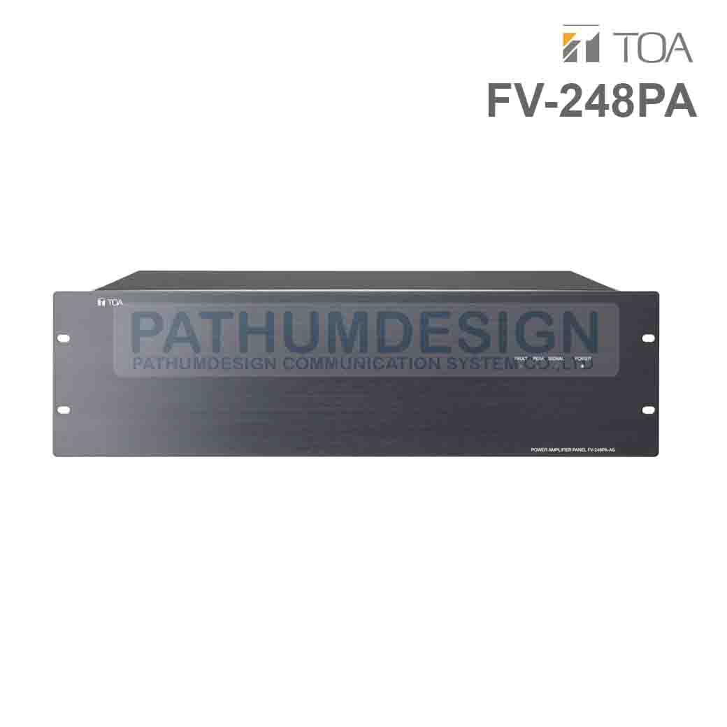 TOA FV-248PA-AS Power Amplifier TOA FV-248PA-AS Power Amplifier