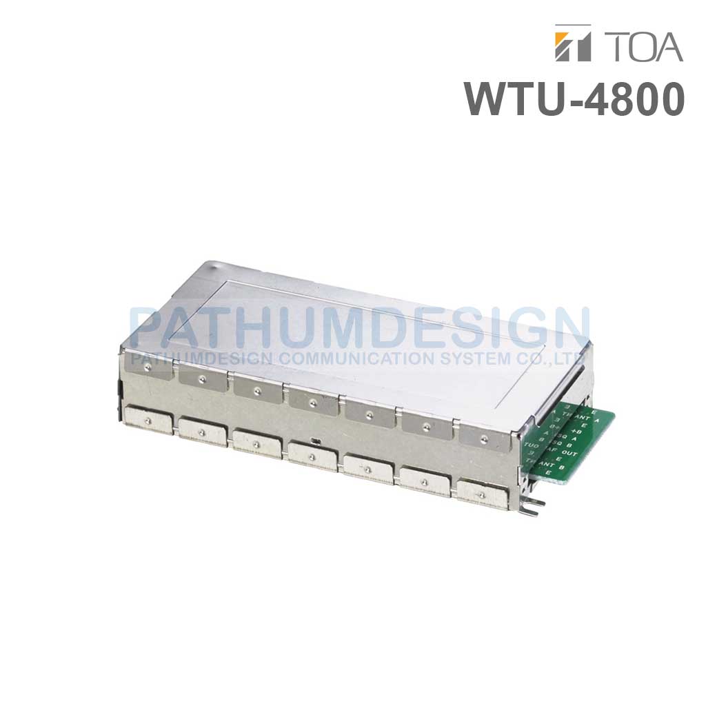 TOA WTU-4800 C04 UHF Wireless Tuner Unit TOA WTU-4800 C04 UHF Wireless Tuner Unit