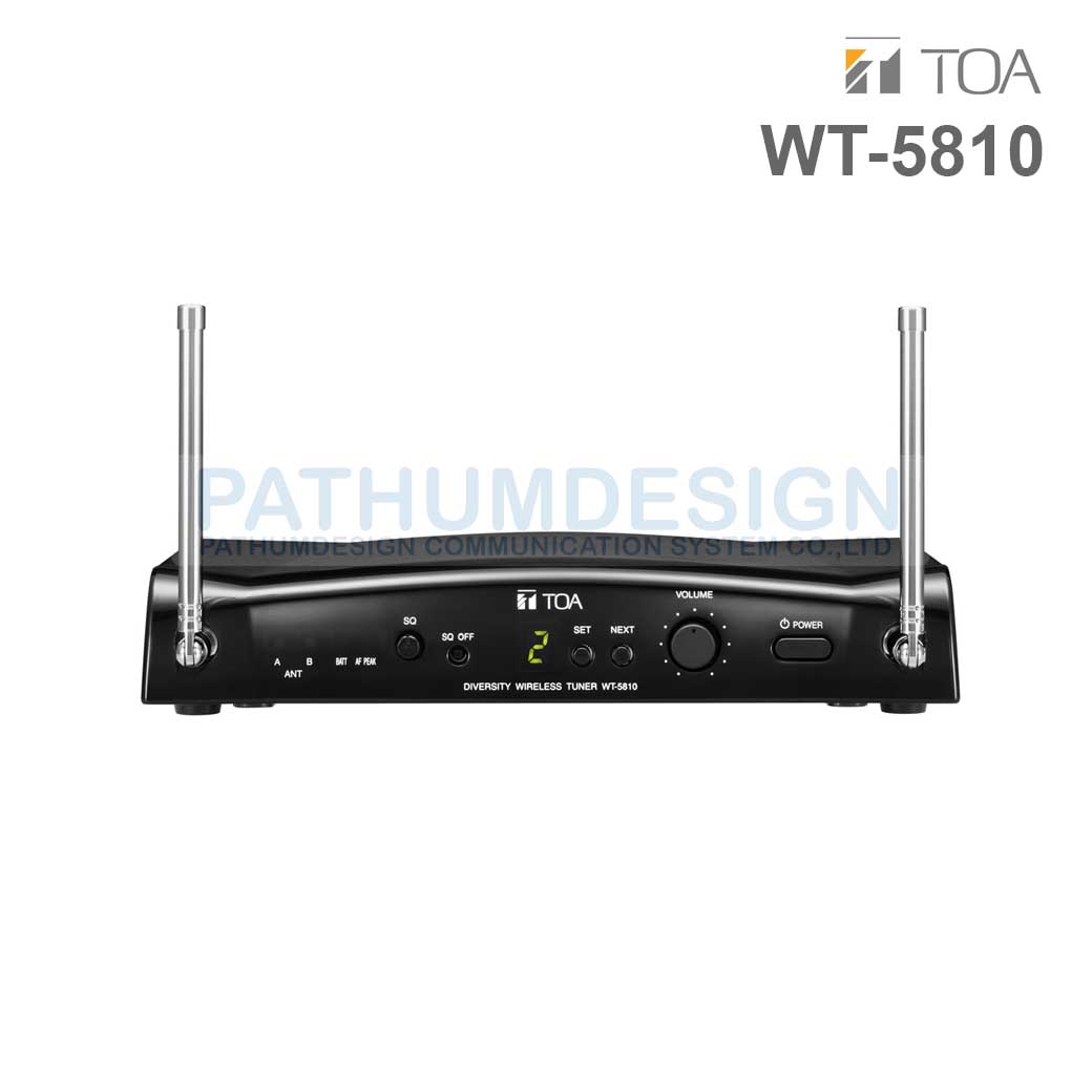 TOA WT-5810 C04 UHF Wireless Tuner TOA WT-5810 C04 UHF Wireless Tuner