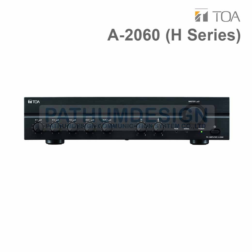 A-2060 Mixer Power Amplifiers 60W (H version) A-2060 Mixer Power Amplifiers 60W (H version)