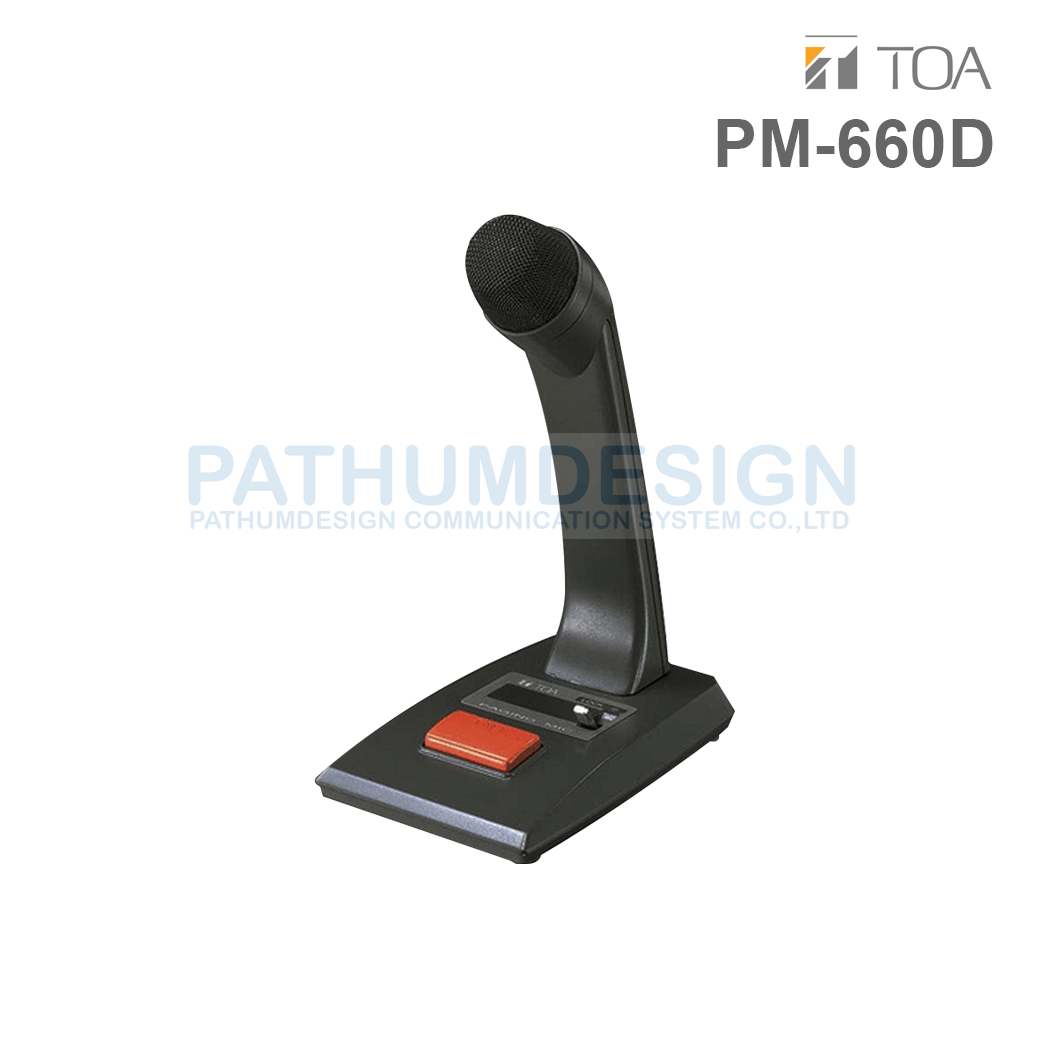 TOA PM-660D Paging Microphone TOA PM-660D Paging Microphone