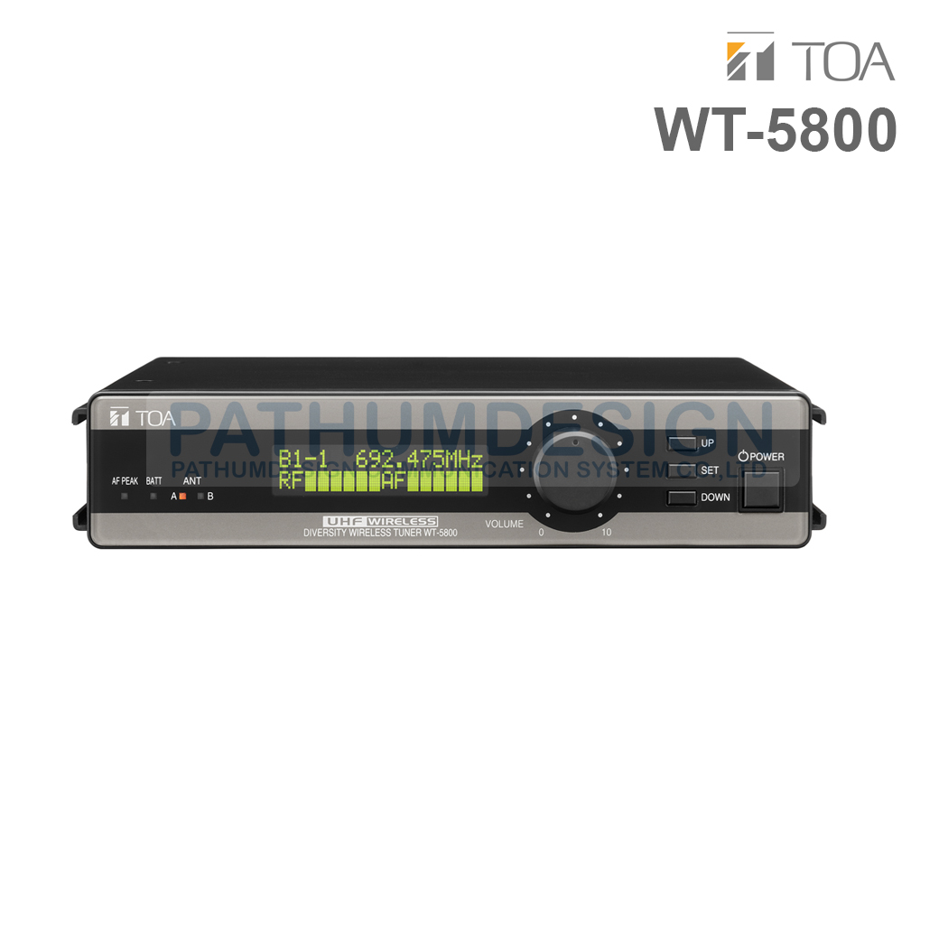 TOA WT-5800 C04 UHF Wireless Tuner TOA WT-5800 C04 UHF Wireless Tuner