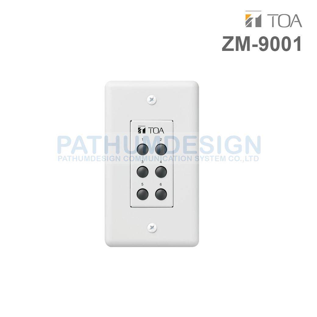 TOA ZM-9001 Remote Panel TOA ZM-9001 Remote Panel