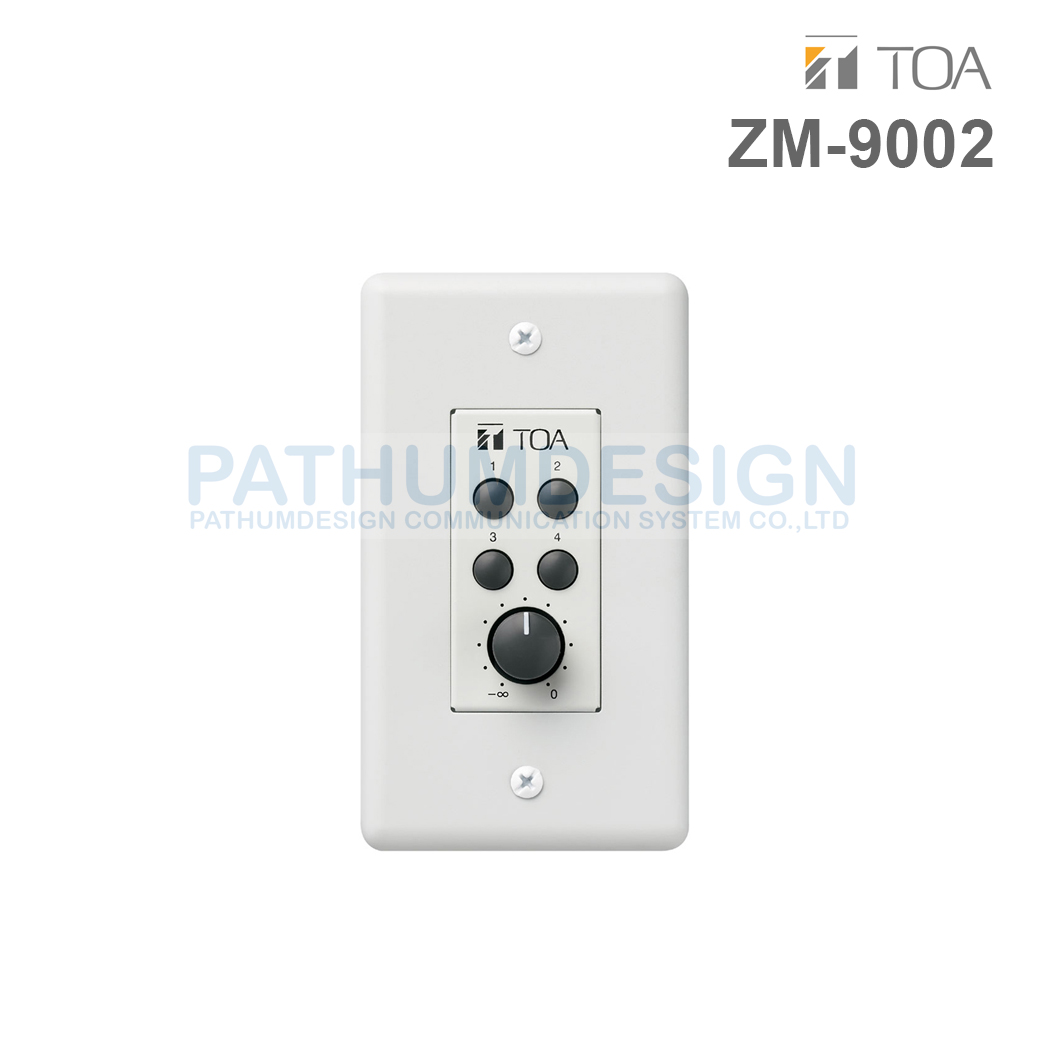 TOA ZM-9002 Remote Panel TOA ZM-9002 Remote Panel