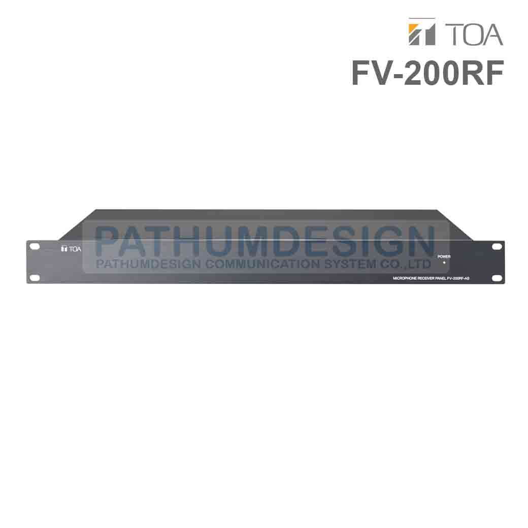 TOA FV-200RF-AS Microphone Receiver Panel TOA FV-200RF-AS Microphone Receiver Panel