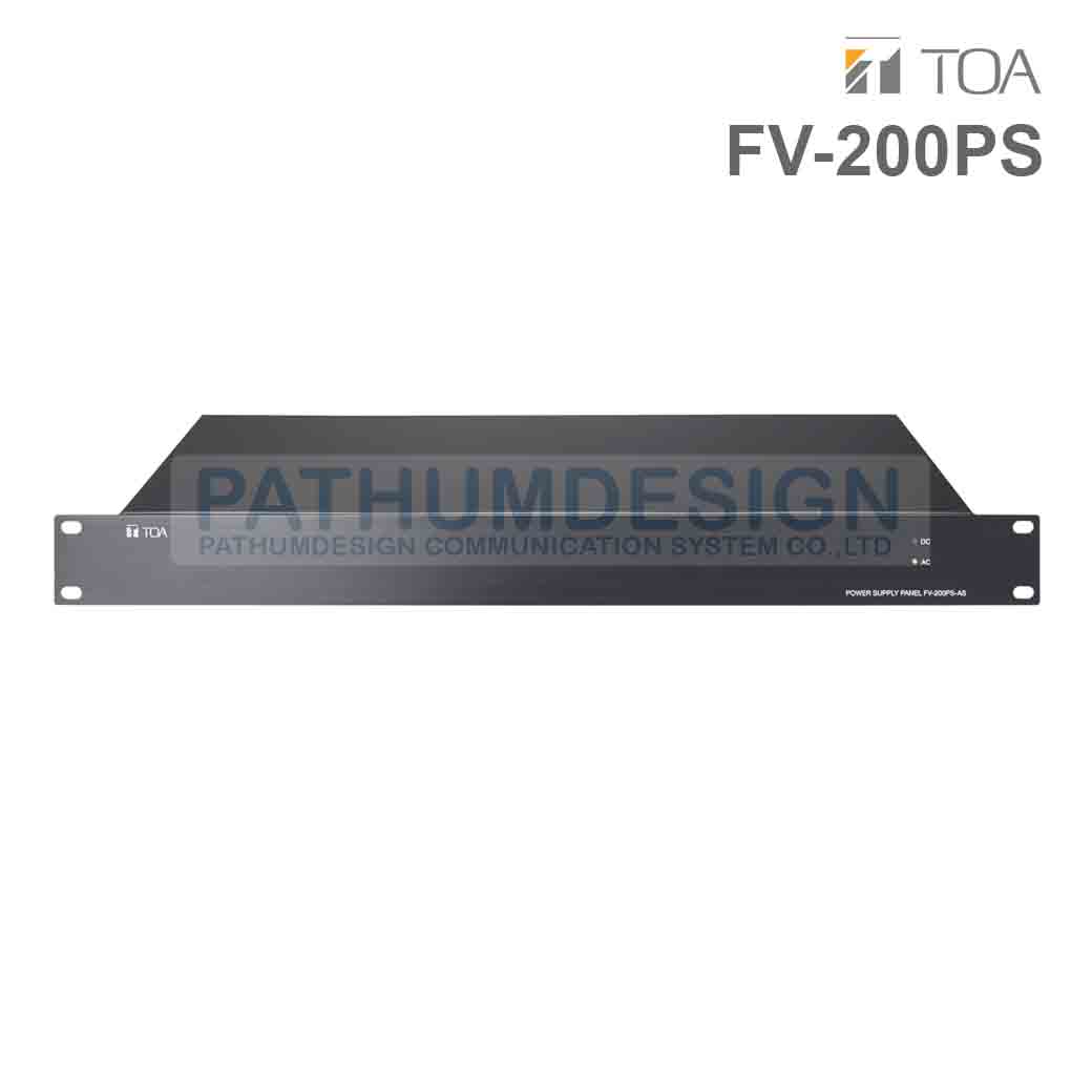 TOA FV-200PS-AS DC Power Supply Panel TOA FV-200PS-AS DC Power Supply Panel