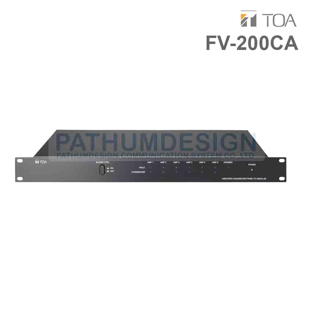 TOA FV-200CA Amplifier Changeover Panel TOA FV-200CA Amplifier Changeover Panel