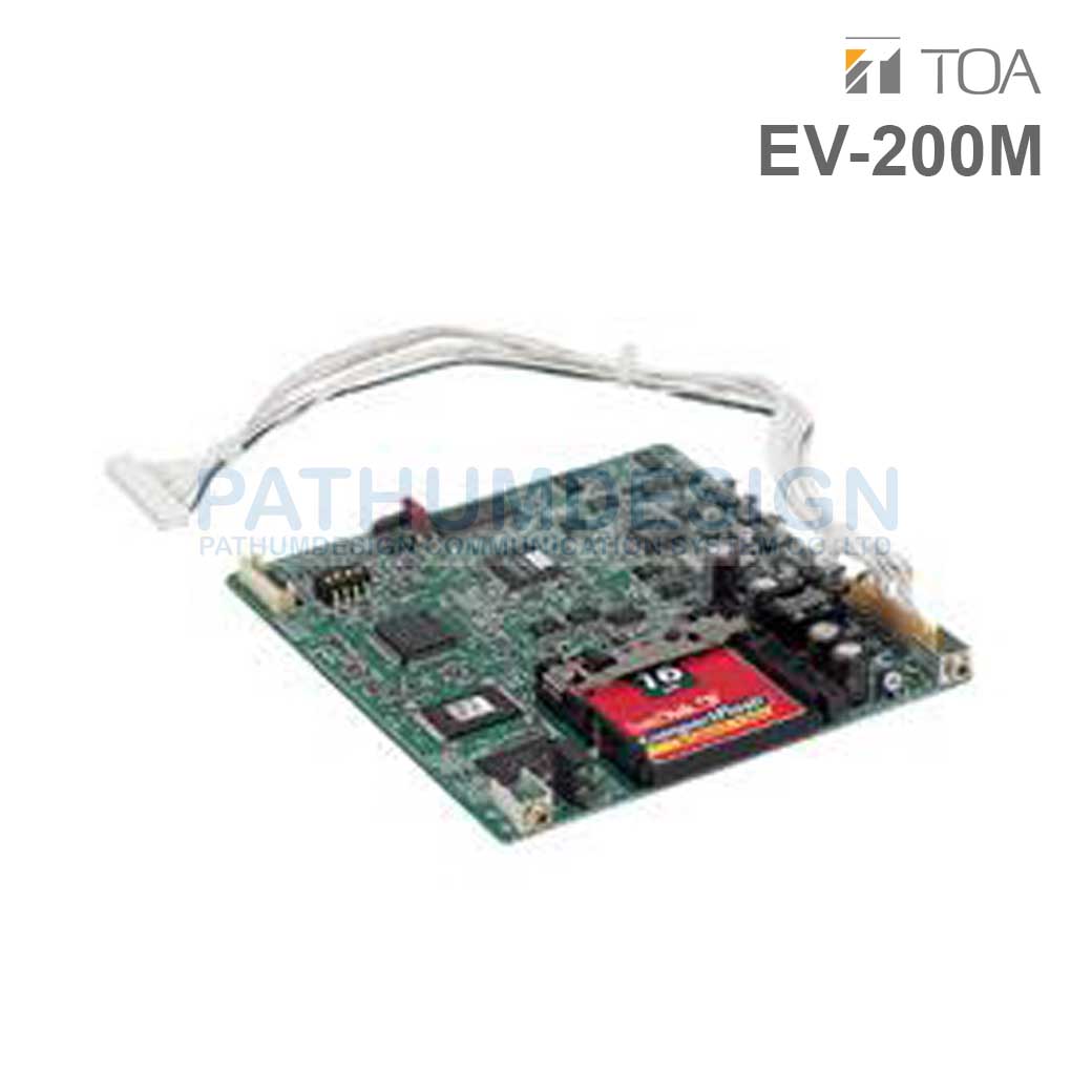 TOA EV-200M Voice Announcement Board TOA EV-200M Voice Announcement Board