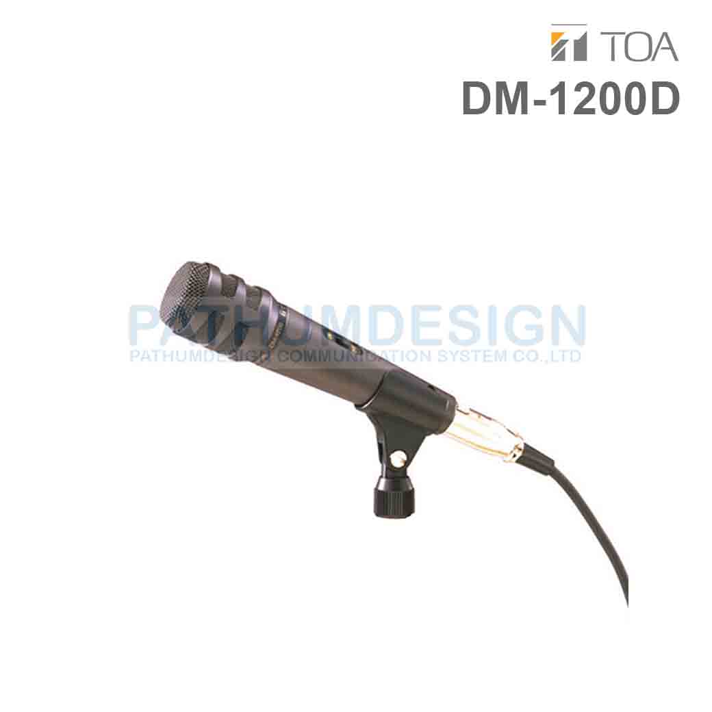 TOA DM-1200D Dynamic Microphone TOA DM-1200D Dynamic Microphone