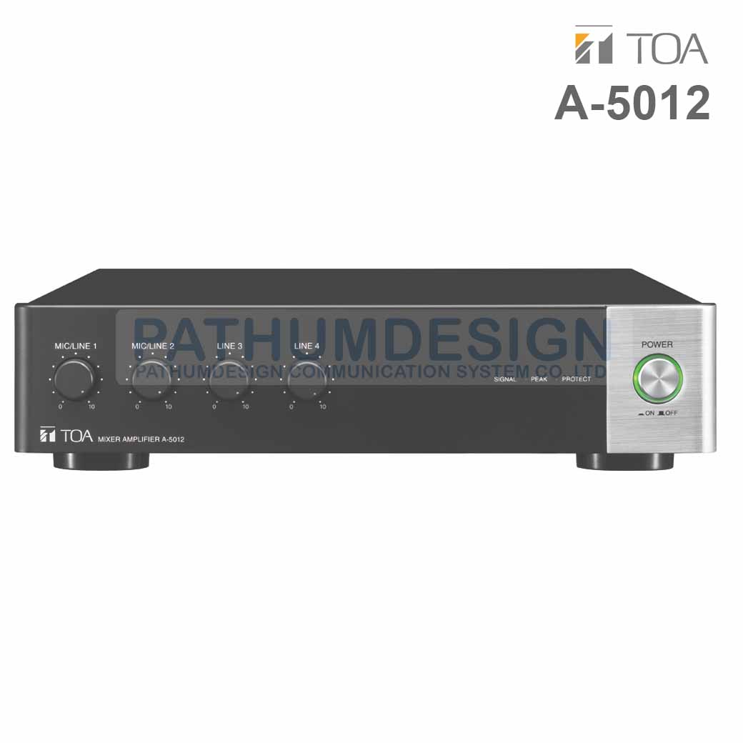 TOA A-5012 Digital Mixer Amplifier TOA A-5012 Digital Mixer Amplifier