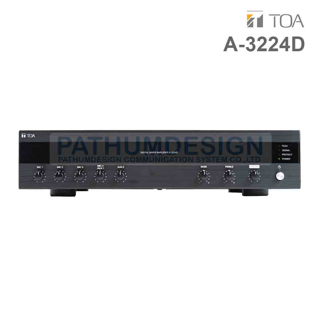 TOA A-3224D-AS Digital Mixer Amplifier TOA A-3224D-AS Digital Mixer Amplifier