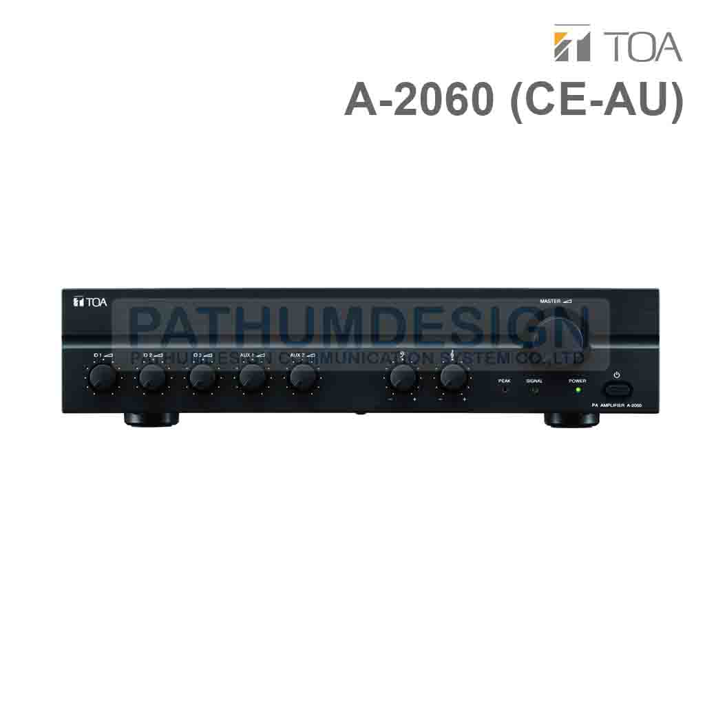 TOA A-2060 Mixer Power Amplifier (CE-AU version)
