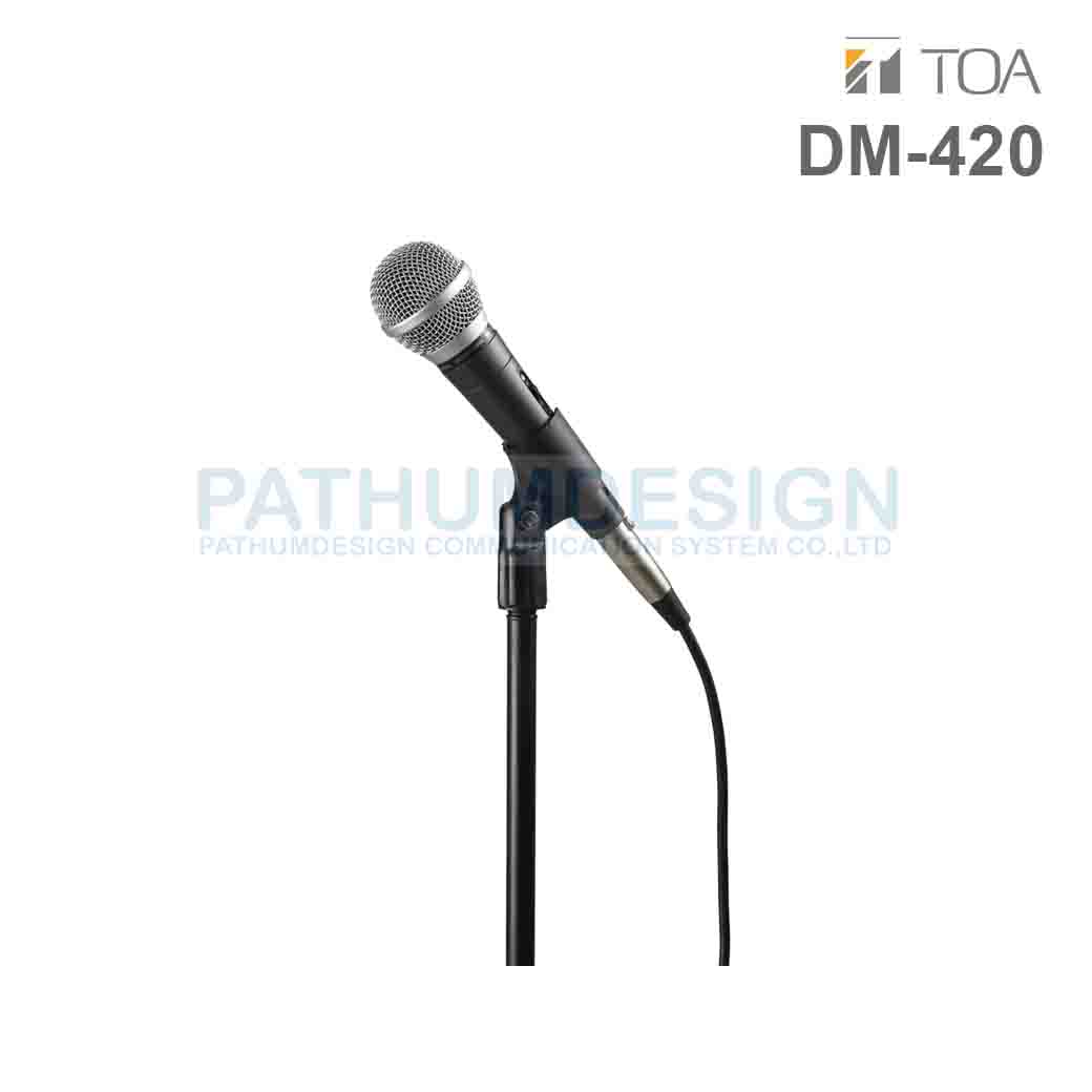 TOA DM-420 Dynamic Microphone TOA DM-420 Dynamic Microphone