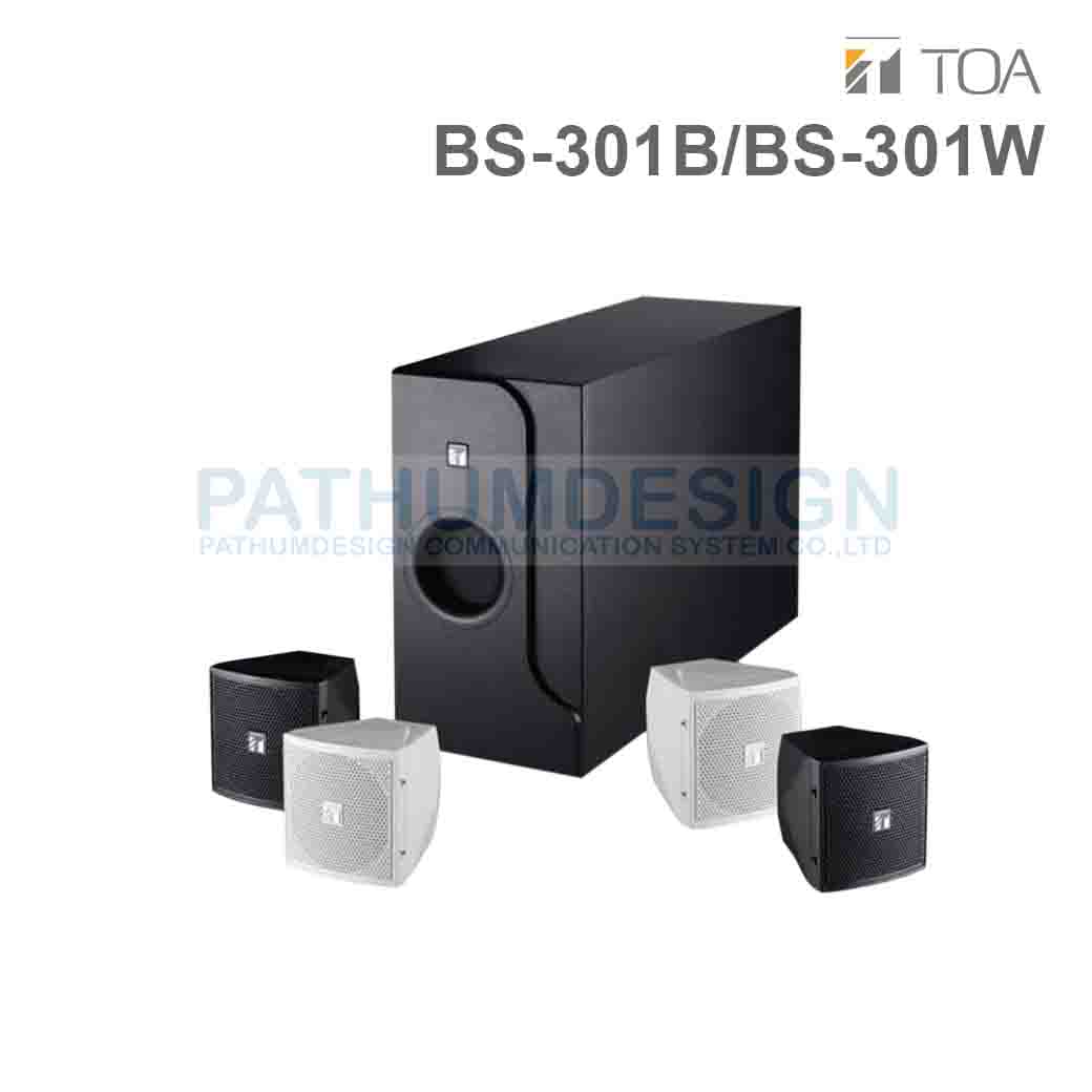 TOA BS-301B/BS-301W Speaker System TOA BS-301B/BS-301W Speaker System