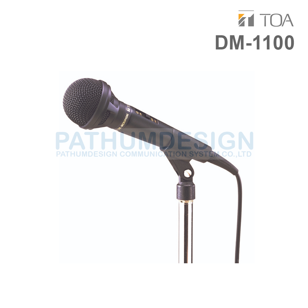 TOA DM-1100 TOA Unidirectional Microphone TOA DM-1100 TOA Unidirectional Microphone