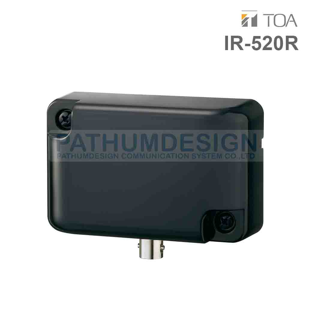 TOA IR-520R Infrared Wireless Receiver (Wall/Microphone Stnad) TOA IR-520R Infrared Wireless Receiver (Wall/Microphone Stnad)
