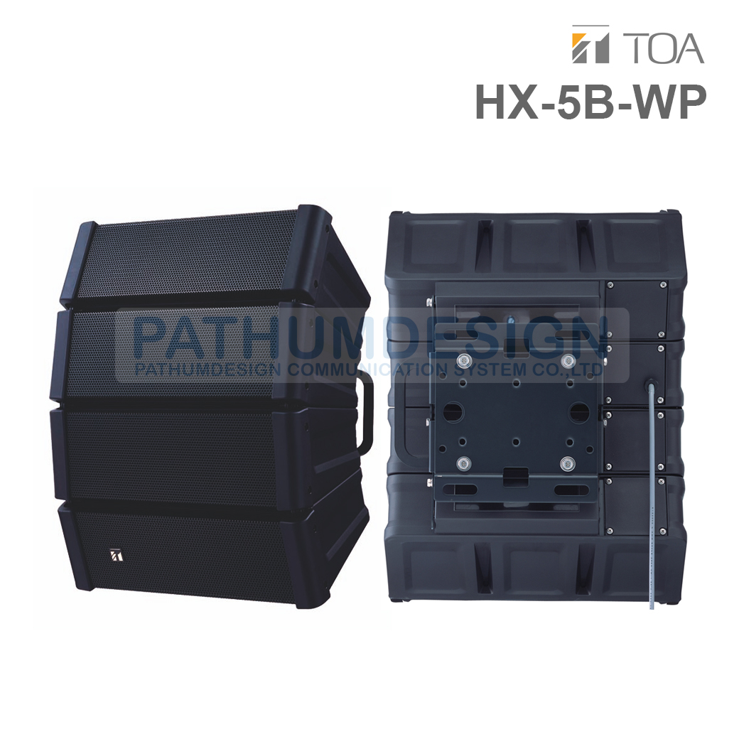 TOA HX-5B-WP IT Compact Line Array Speaker System TOA HX-5B-WP IT Compact Line Array Speaker System