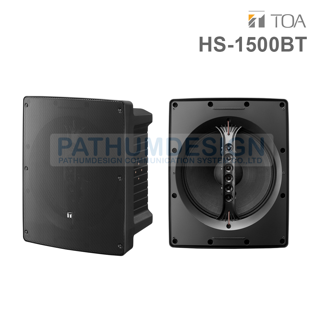 TOA HS-1500BT Coaxial Array Speaker System TOA HS-1500BT Coaxial Array Speaker System