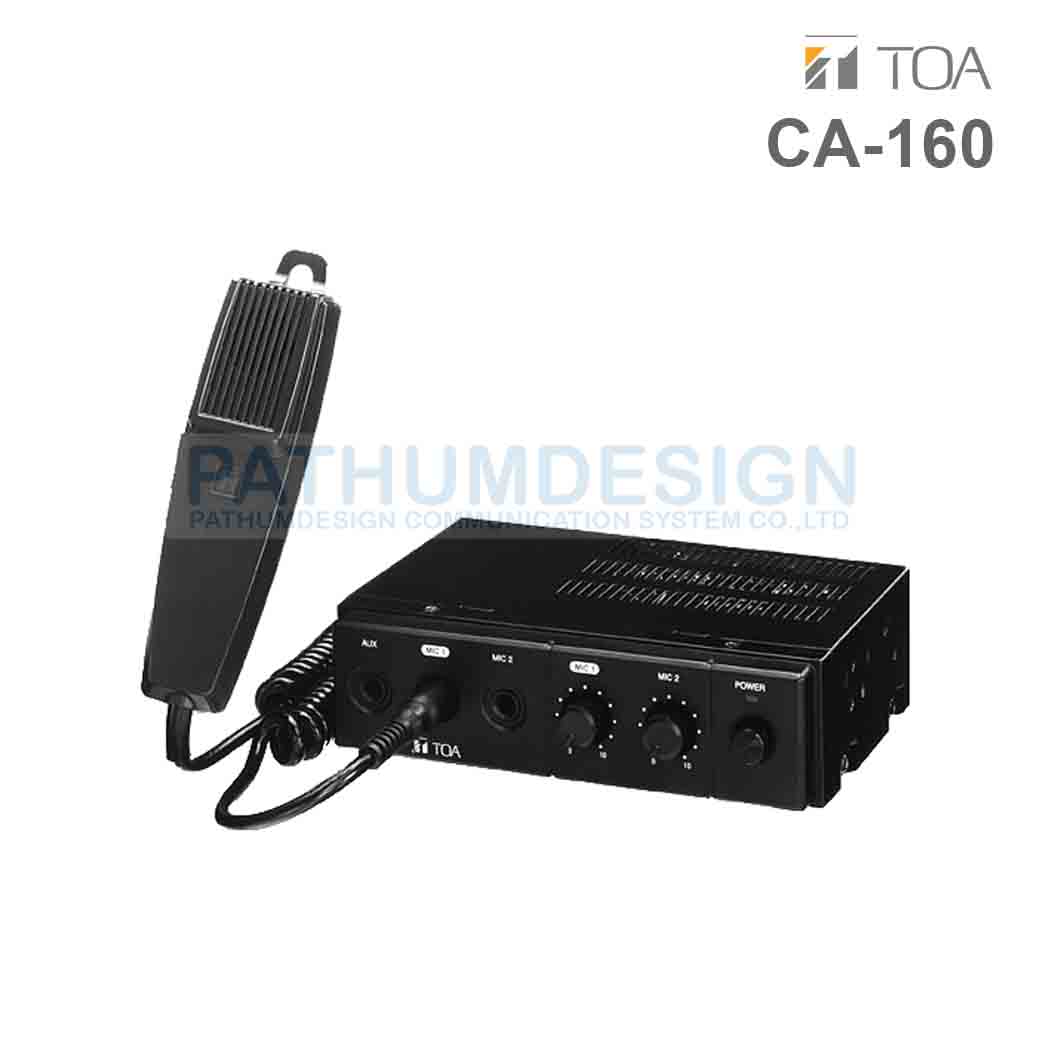 TOA CA-160 IT TOA Mobile Amplifier 60W TOA CA-160 IT TOA Mobile Amplifier 60W