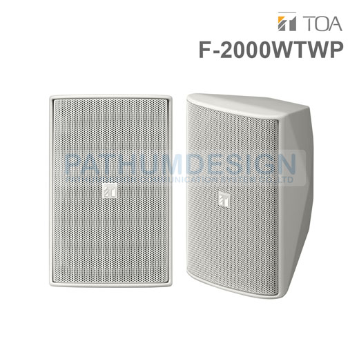 TOA F-2000WTWP Wide-dispersion Speaker System 60W (Outdoor) TOA F-2000WTWP Wide-dispersion Speaker System 60W (Outdoor)