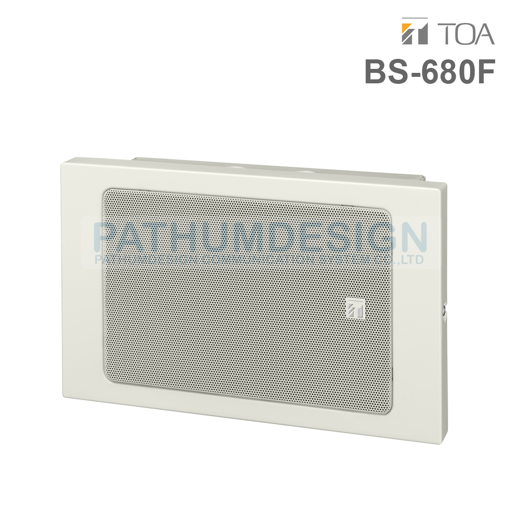 TOA BS-680F Wall Mount Speaker 6W TOA BS-680F Wall Mount Speaker 6W