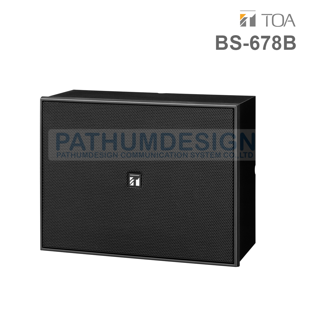 TOA BS-678B Wall Mount Speaker 6w TOA BS-678B Wall Mount Speaker 6w