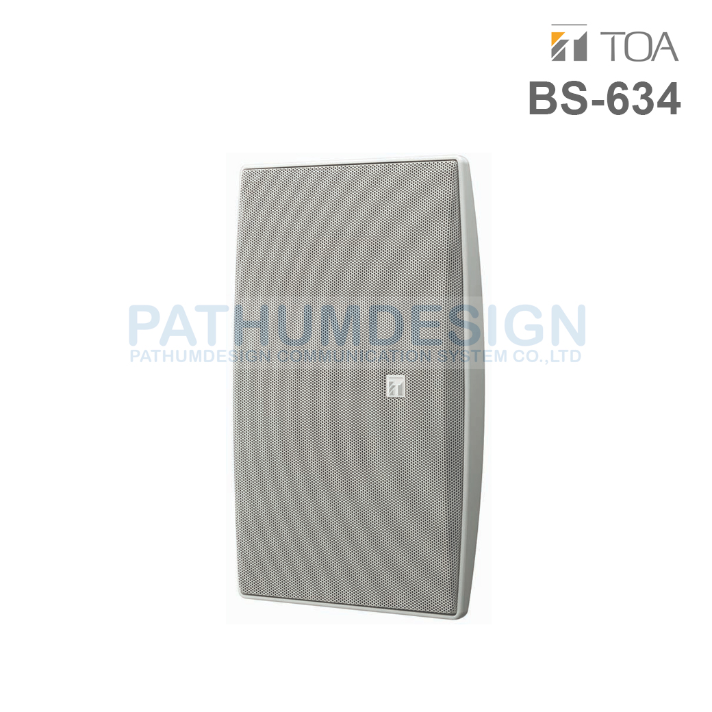 TOA BS-634 IT TOA Wall Mount Speaker 6 Watt TOA BS-634 IT TOA Wall Mount Speaker 6 Watt