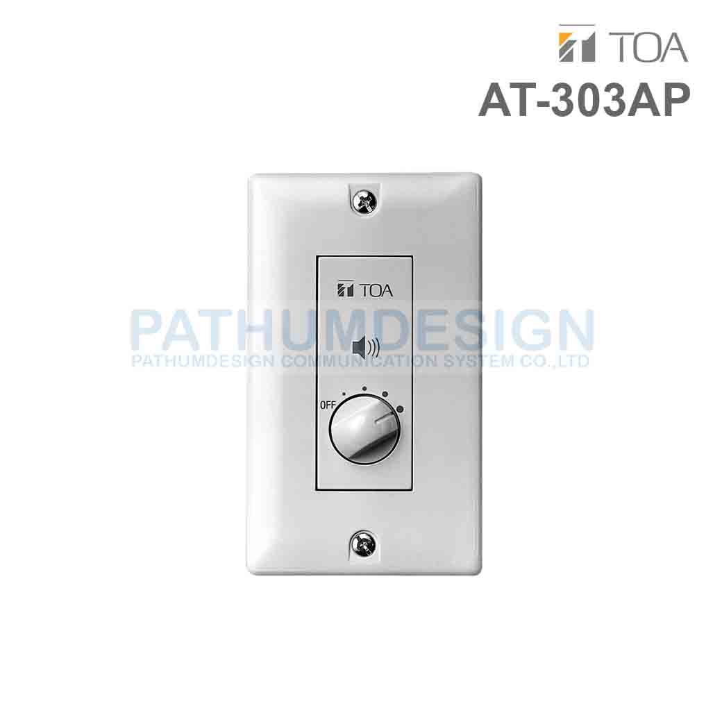 TOA AT-303AP Attenuator 30W or less TOA AT-303AP Attenuator 30W or less