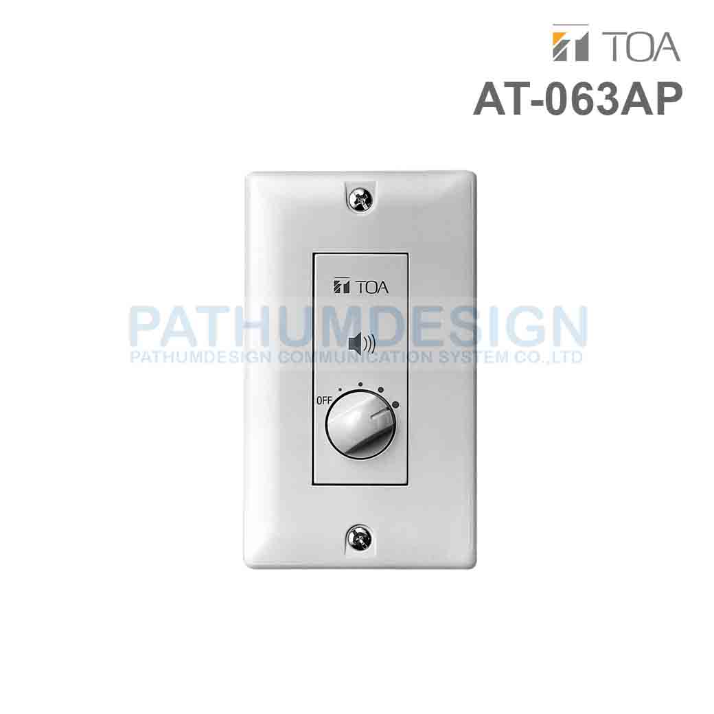 TOA AT-063AP Attenuafor 6W or less TOA AT-063AP Attenuafor 6W or less