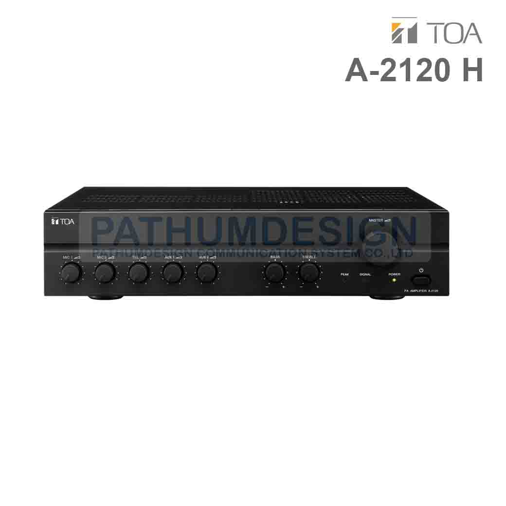 TOA A-2120 H Mixer Power Amplifier 120W TOA A-2120 H Mixer Power Amplifier 120W