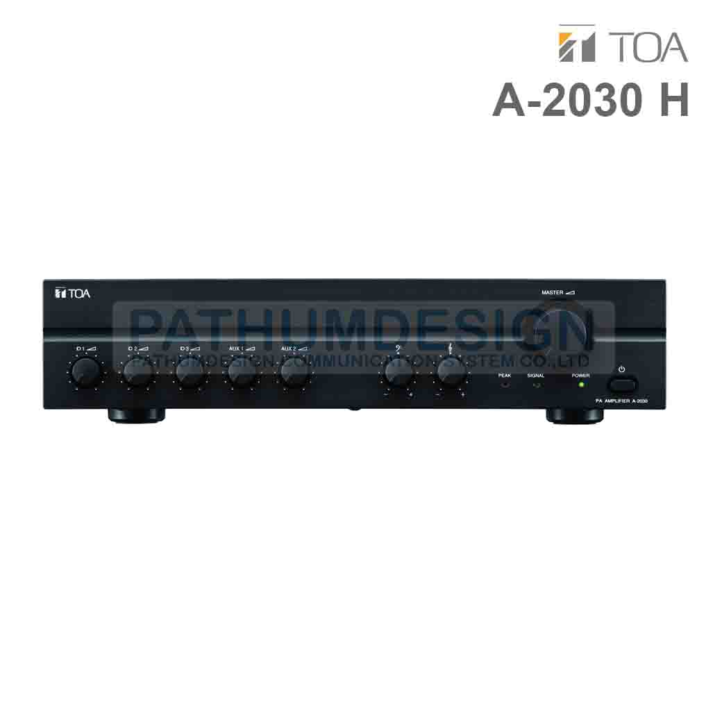 TOA A-2030 H Mixer Power Amplifier 30W TOA A-2030 H Mixer Power Amplifier 30W