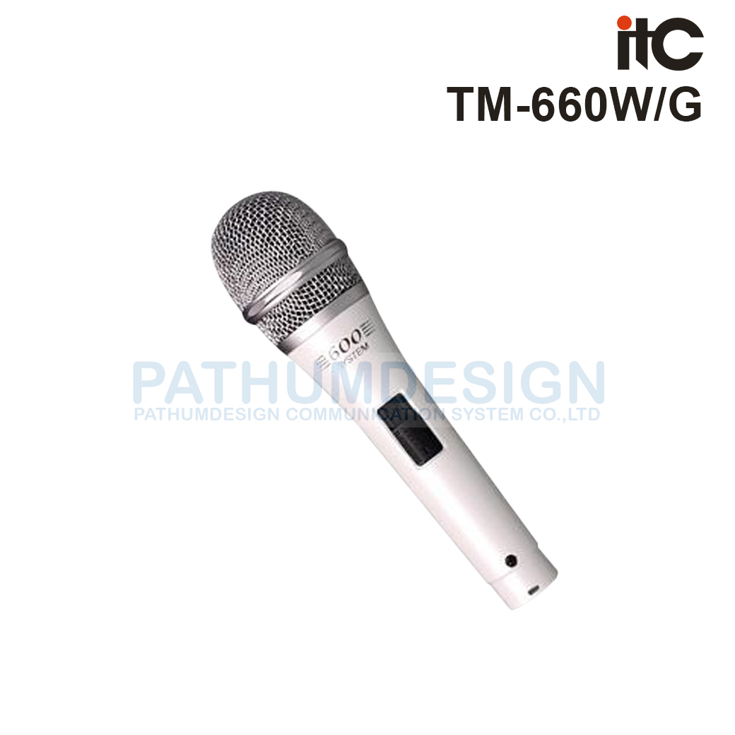 TM-600W / G ไมโครโฟนไดนามิค TM-600W / G ไมโครโฟนไดนามิค
