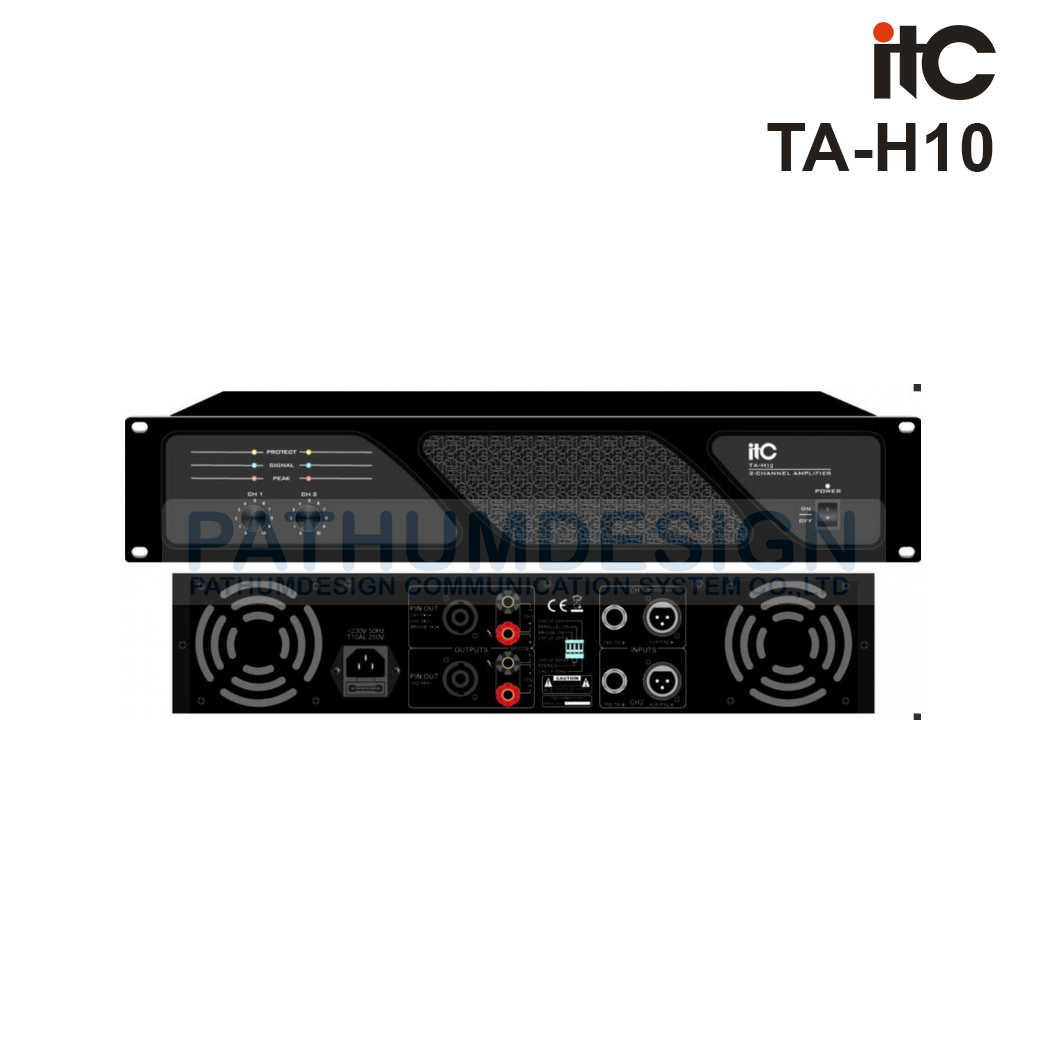 TA-H10 Professional Stereo Power Amplifier TA-H10 Professional Stereo Power Amplifier