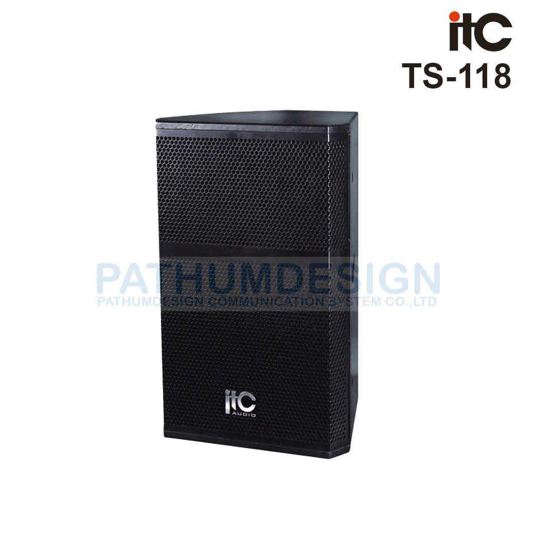 ITC TS-118 Professional Two Way Loudspeaker ITC TS-118 Professional Two Way Loudspeaker